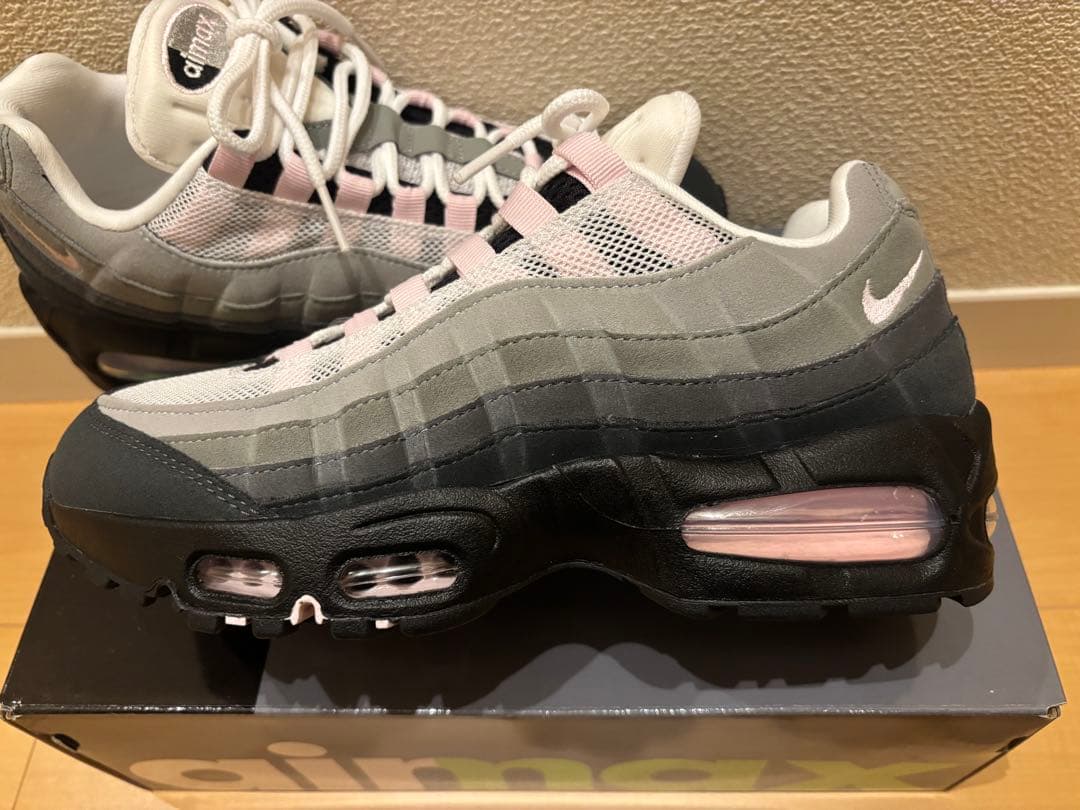 air max エアーマックス 95 ビッグバブル pink foam 24.5