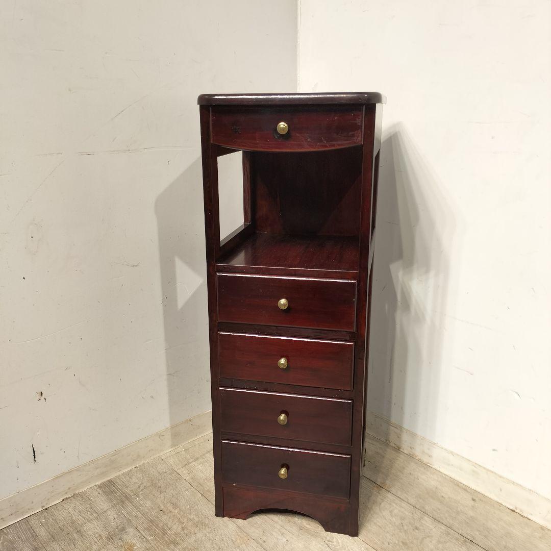 M♦アンティーク　サイドテーブル　テレフォンスタンド