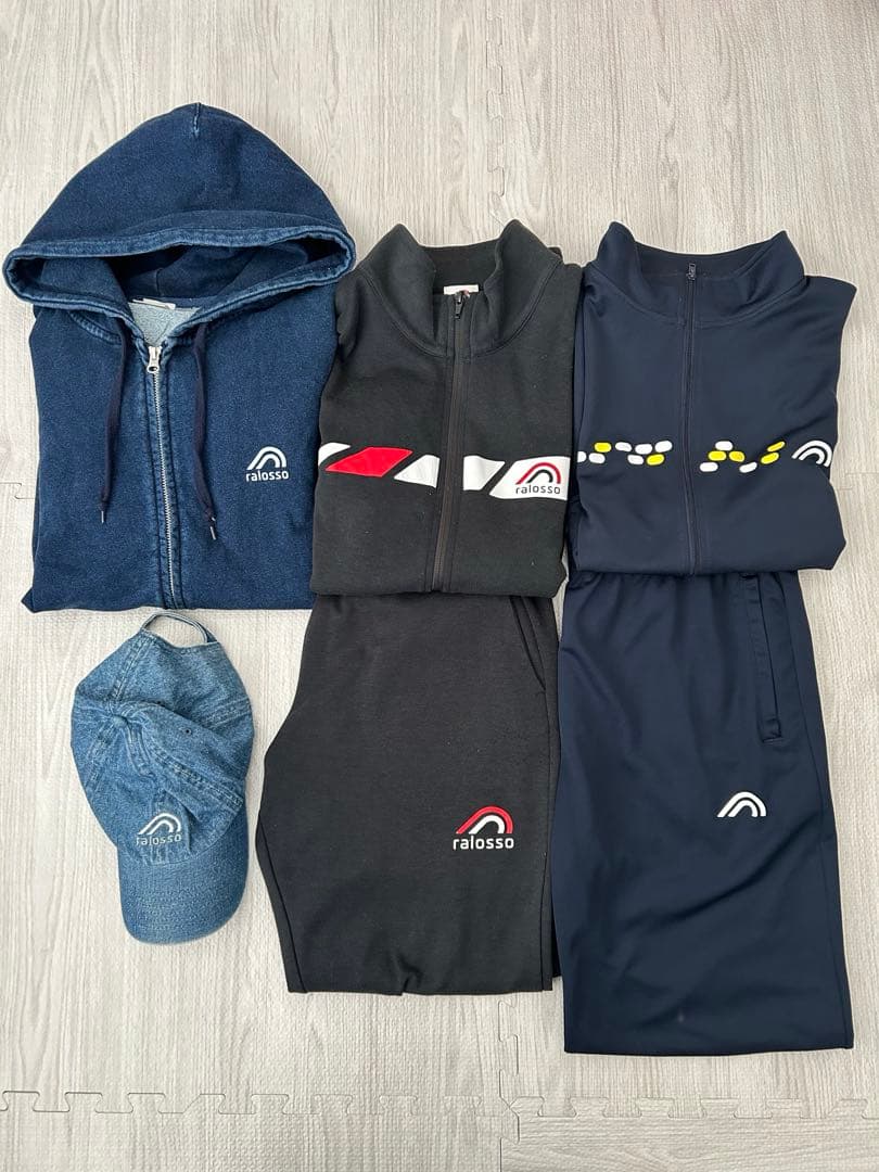 ラロッソ ralosso テニスウェアセット　サイズL