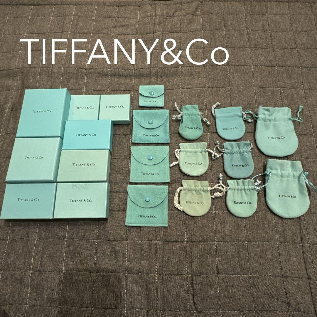TIFFANY&Co ティファニー 箱 ジュエリーポーチ アクセサリー巾着袋