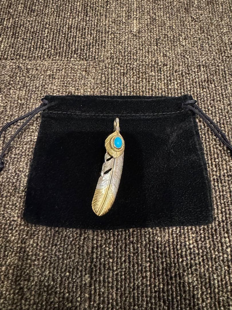 ぜ*ろ様 【1点限り】TADY&KING 特大ハートK18フェザー剣先K18金縄