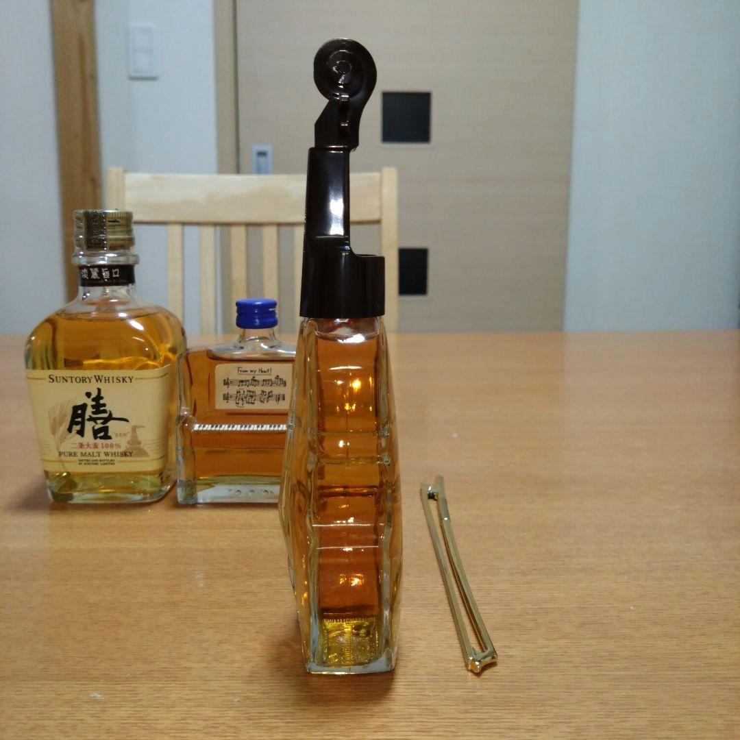 【昭和レトロ】◆サントリー◆膳◆リザーブピアノ型◆ローヤルバイオリン型◆古酒