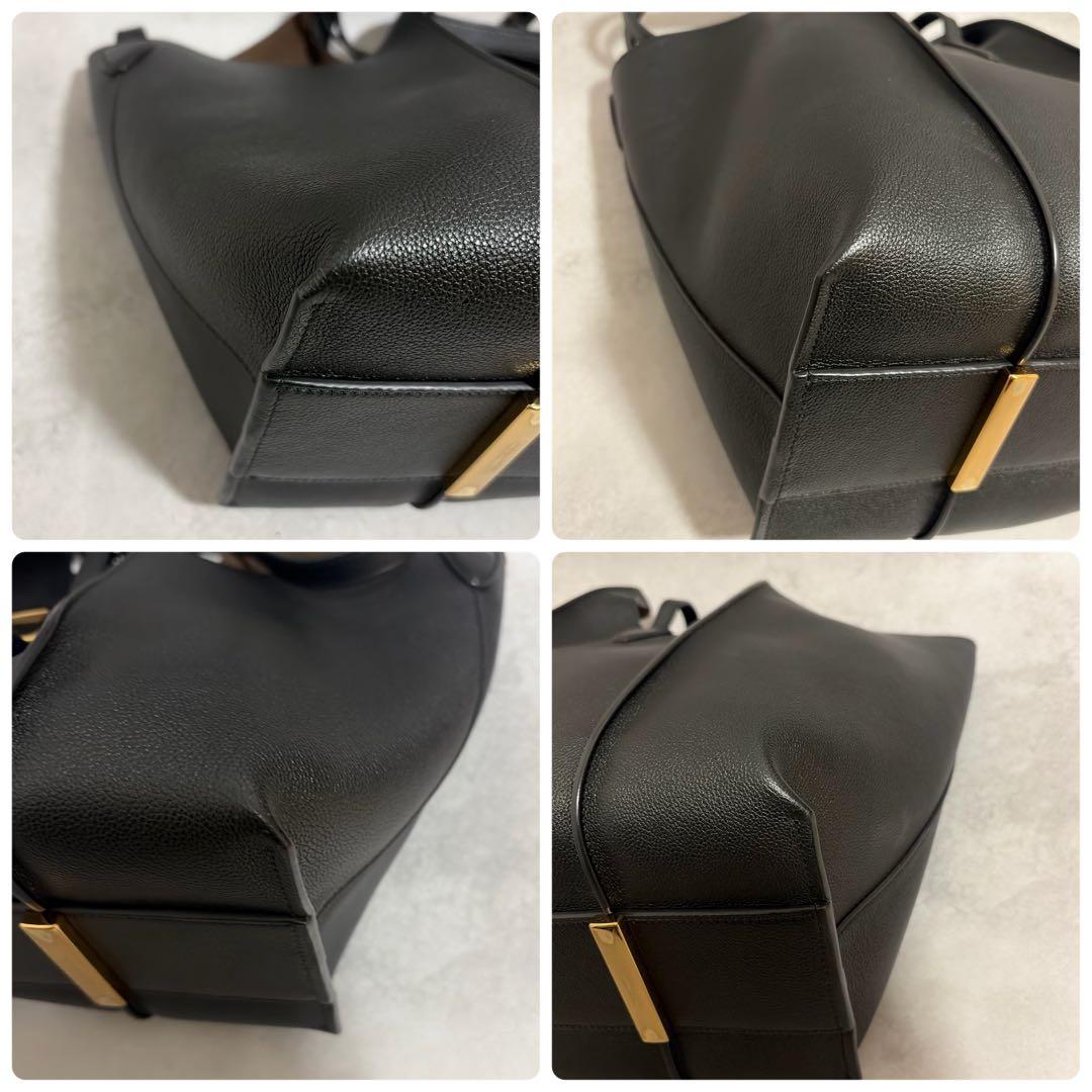 【極美品】トッズ Tタイムレス スモール ショッピングバッグ 黒 付属品完備