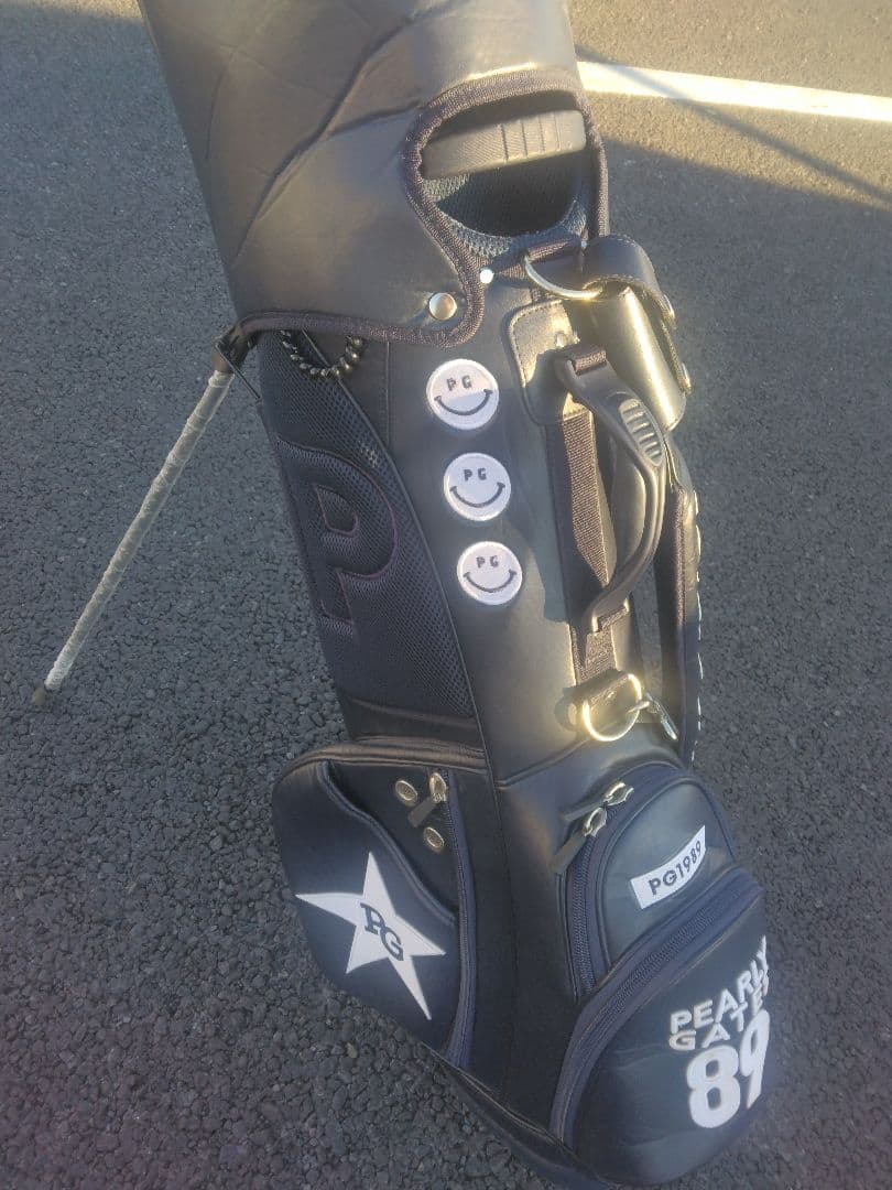 may　パーリーゲイツ PEARLY GATES キャディバッグ