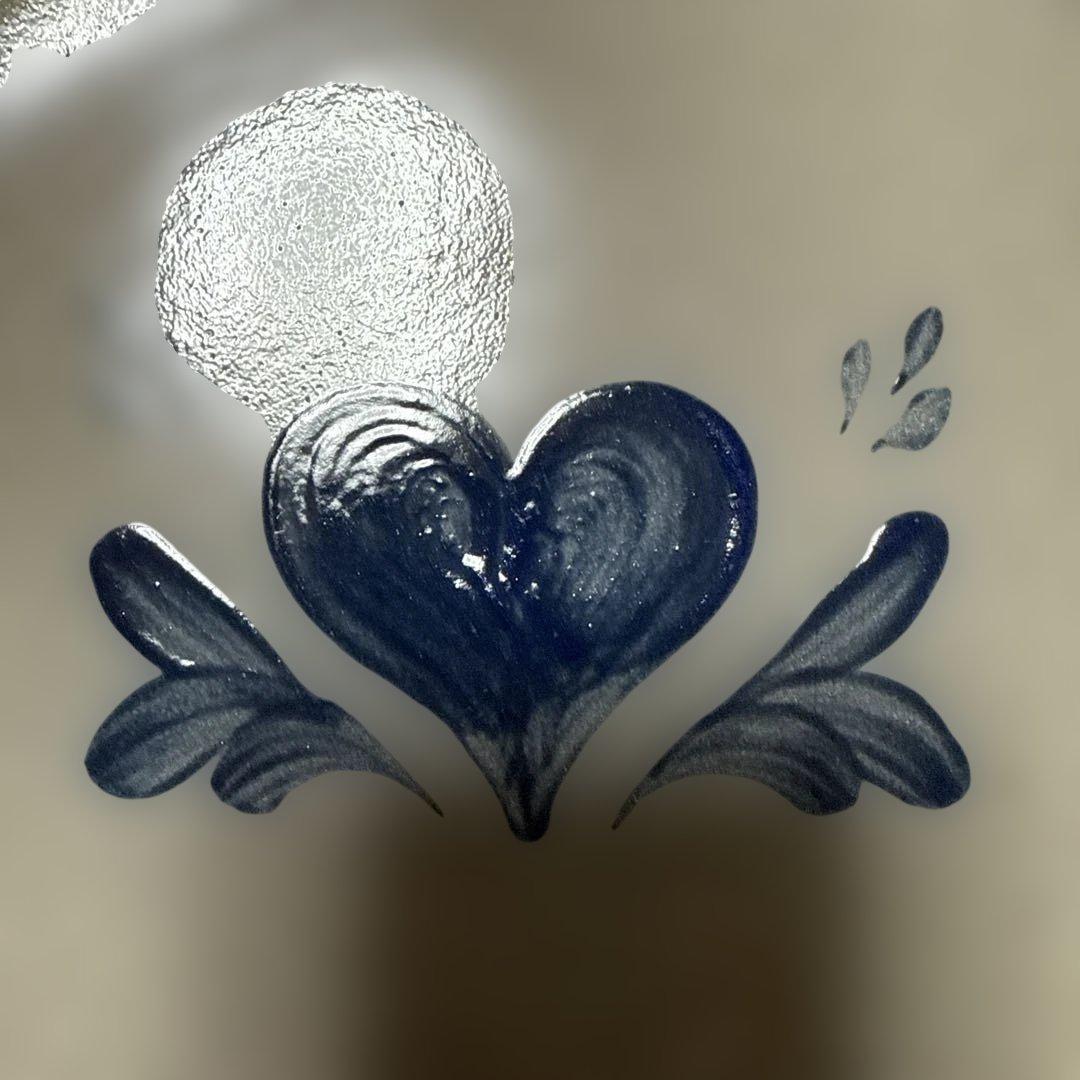 アントステラ　ローポタリーハートデザインの陶器皿セット