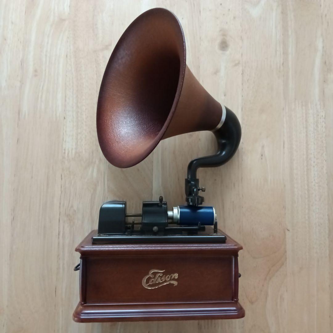 蓄音機型オルゴール　エジソンオペラ　テクニクス社製　アクセサリーＢＯＸ