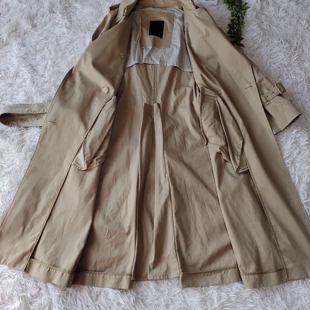 【美品】TATRAS タトラス トレンチコート ダブル L ベージュ ベルト付き