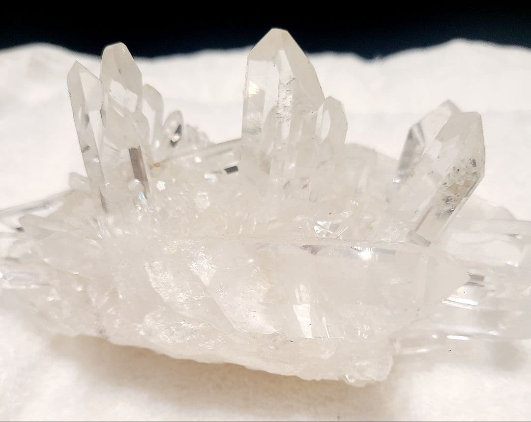 レア　水晶クラスター　ブラジルミナスジェライス州産　水晶クラスター　488g