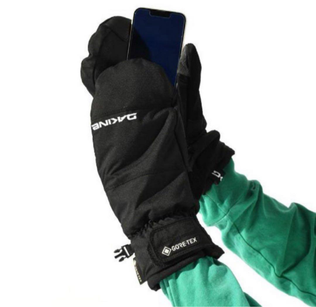 送料無料 新品 DAKINE GORE-TEX メンズ スノーグローブL TAN