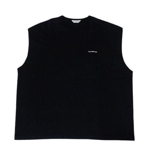 美品 COOTIE スーピマコットンスウェット カットオフ TEE ブラック L