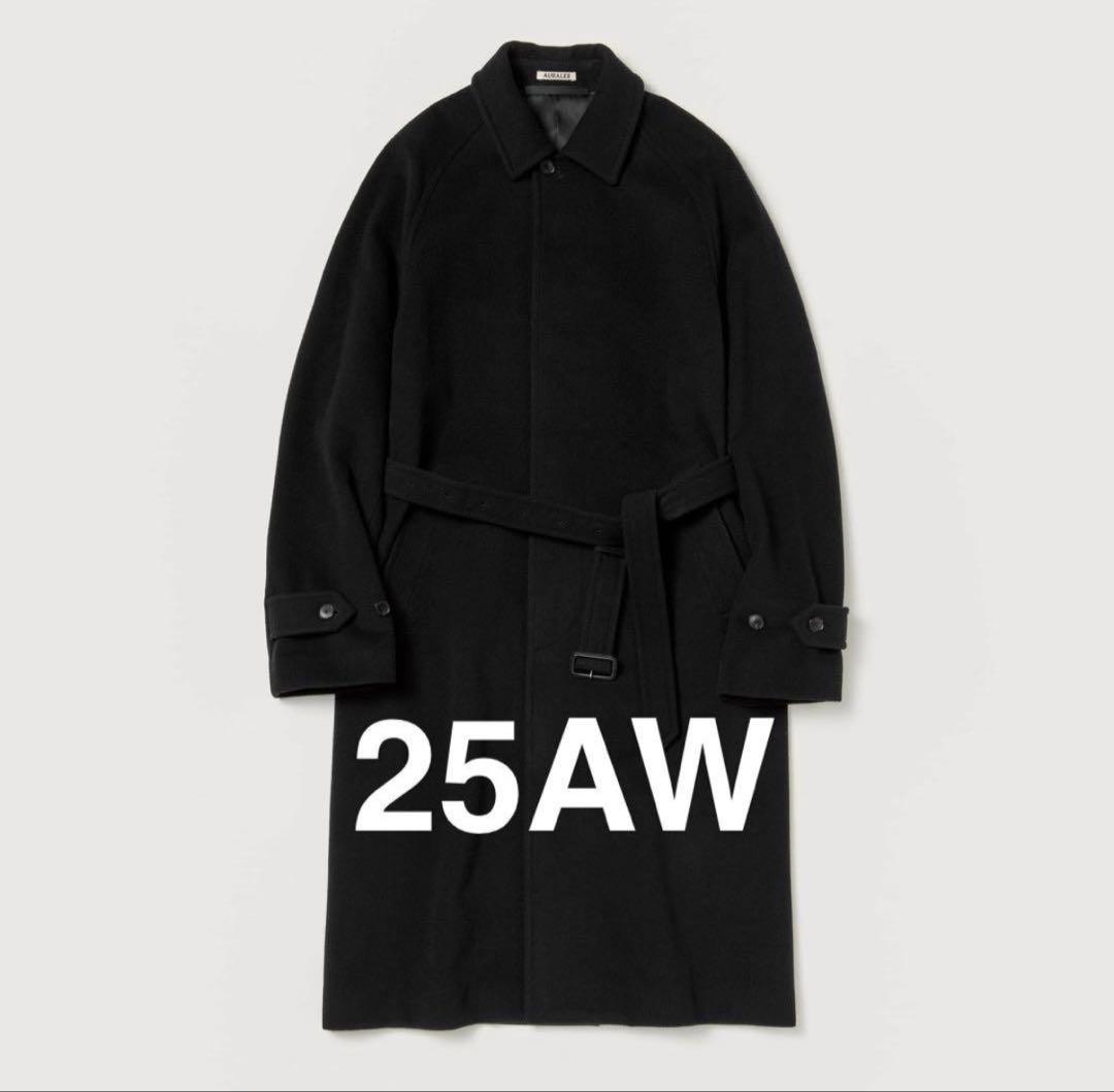 ジャケット・アウター SUPERFINE WOOLMOSSER SOUTIEN COLLAR COAT