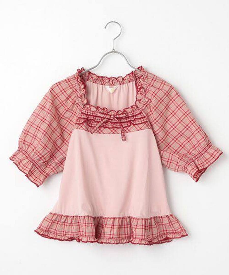 美品【2023ss】PINKHOUSE オリジナルチェックカットソー M