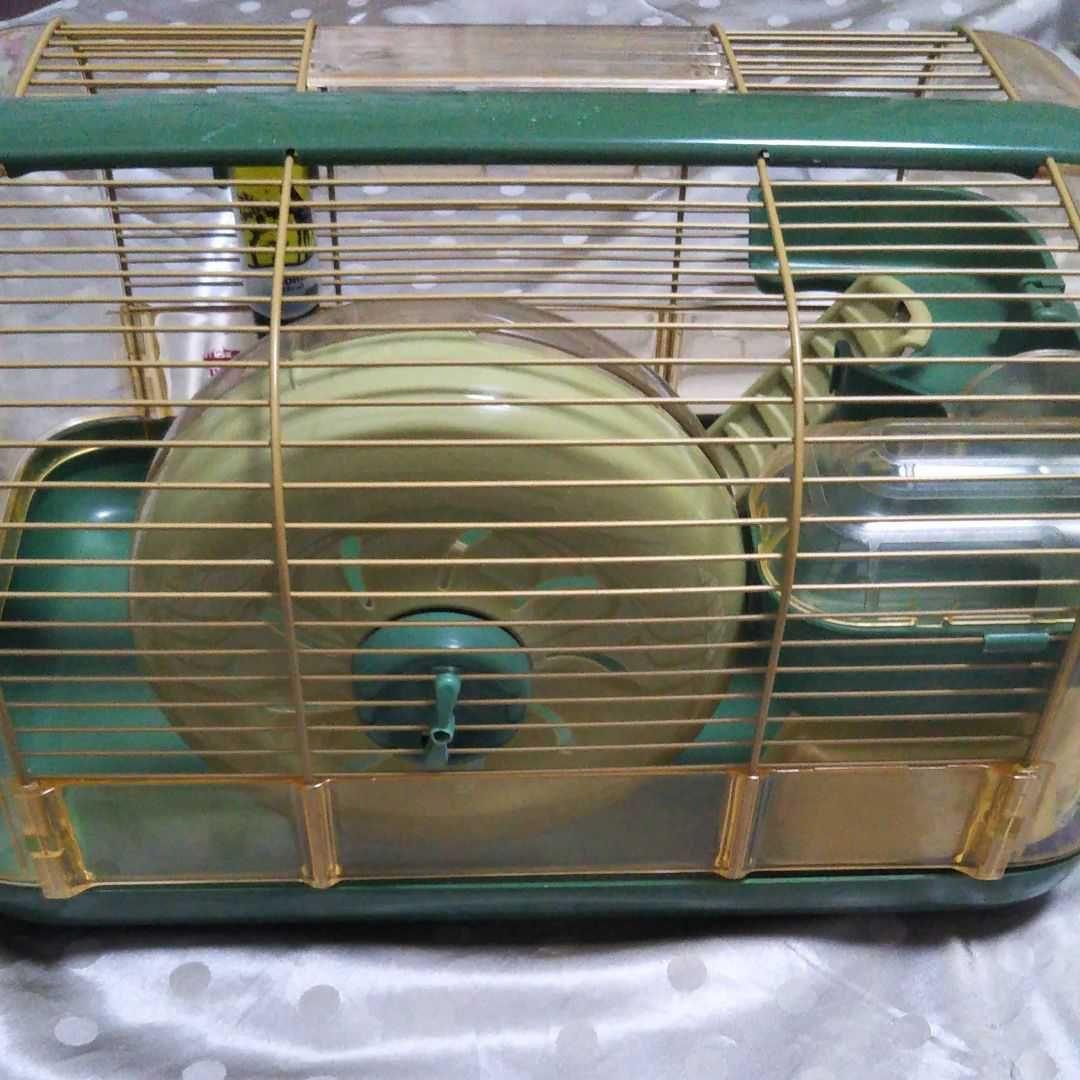 ハムスター 飼育セット  　本、ケージ、ぬいぐるみ