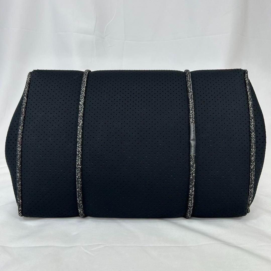 【極美品】ステイトオブエスケープ トートバッグ ポーチ付き 黒 A4可 大容量