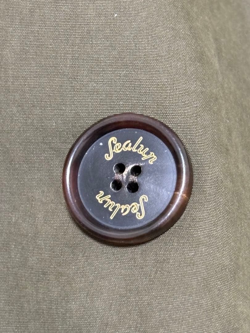 Sealup シーラップ 中綿入りタイロッケンコート ラップコート 44