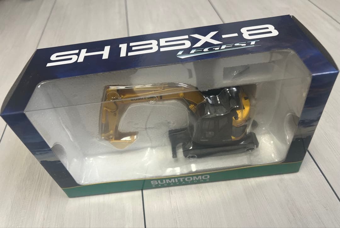 住友建機 ミニチュア SH135X-8 LEGFST. 1/50