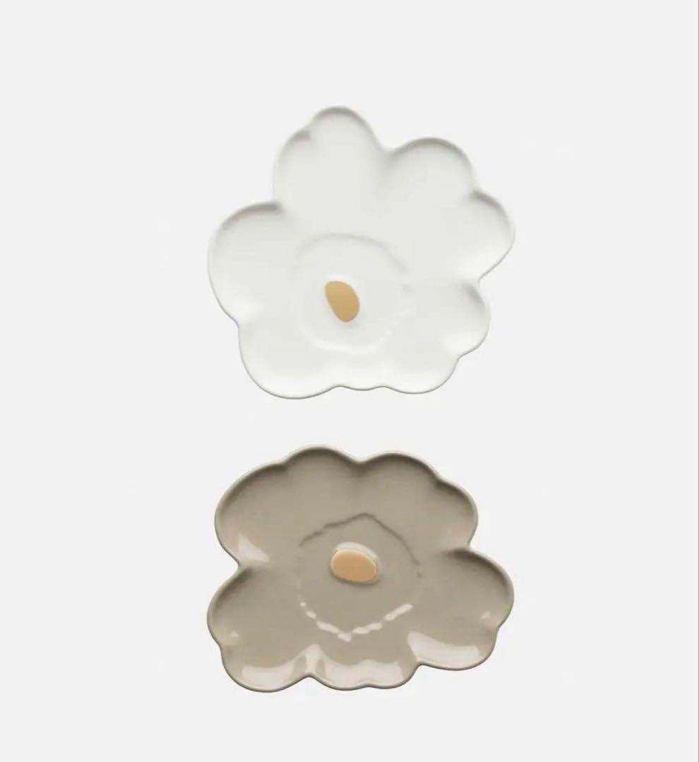 ✩︎⡱マリメッコ ウニッコ 60th プレート　2枚セット✩︎⡱