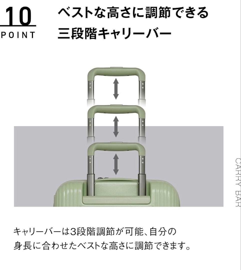 ★最終お値下今日まで 美品 oltimo ストッパー 機内持ち込み スーツケース