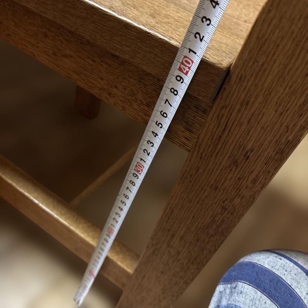 無垢材のダイニングテーブル 囲炉裏付き　お値下げ