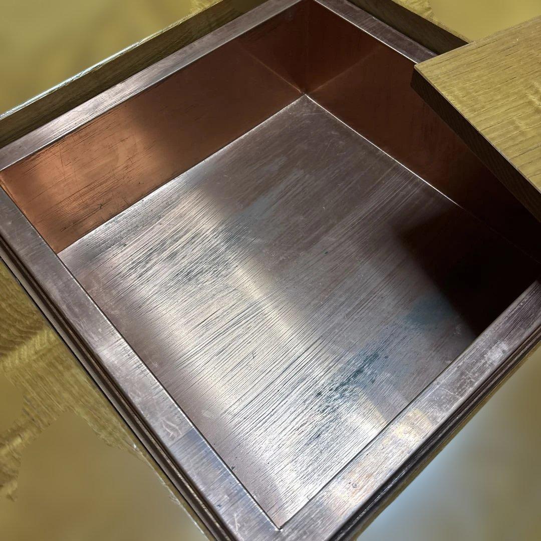 無垢材のダイニングテーブル 囲炉裏付き　お値下げ