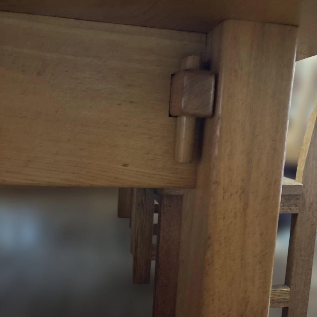 無垢材のダイニングテーブル 囲炉裏付き　お値下げ