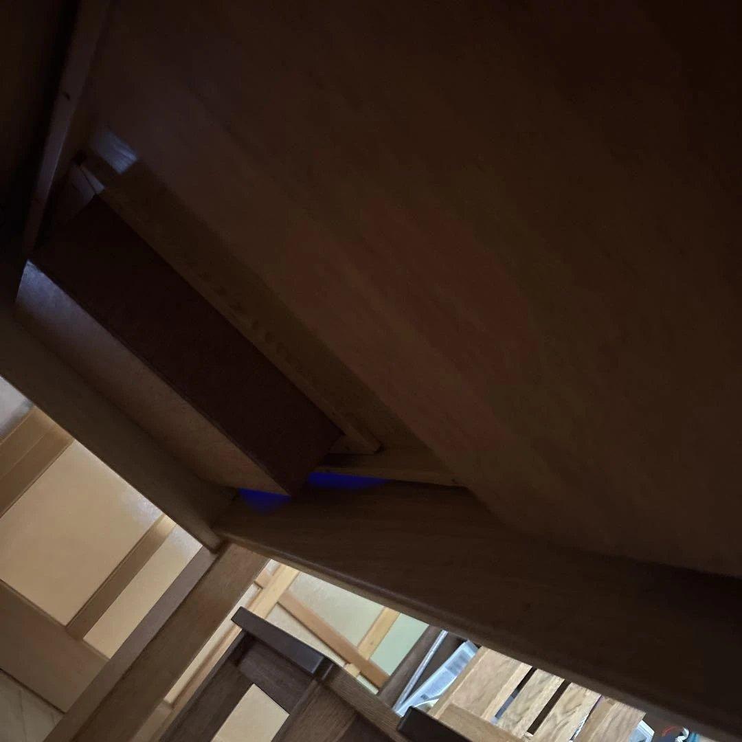 無垢材のダイニングテーブル 囲炉裏付き　お値下げ