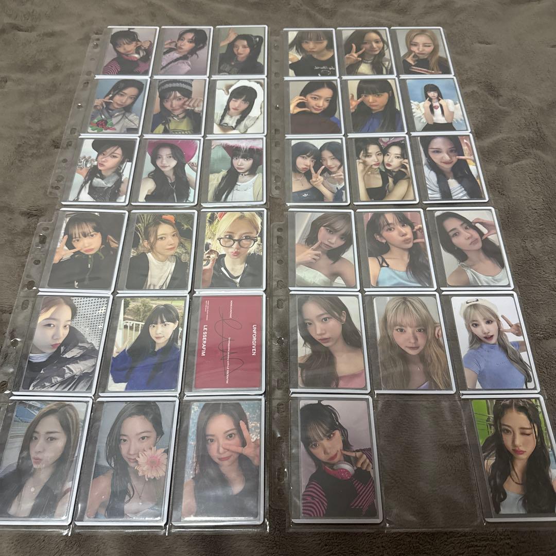 LE SSERAFIM グッズまとめ売り トレカ大量 公式のみ