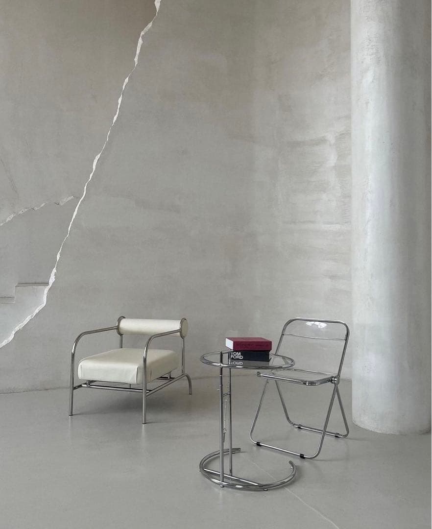 新品CASTELLI PLIA クリアチェア イス折り畳み椅子 リプロ