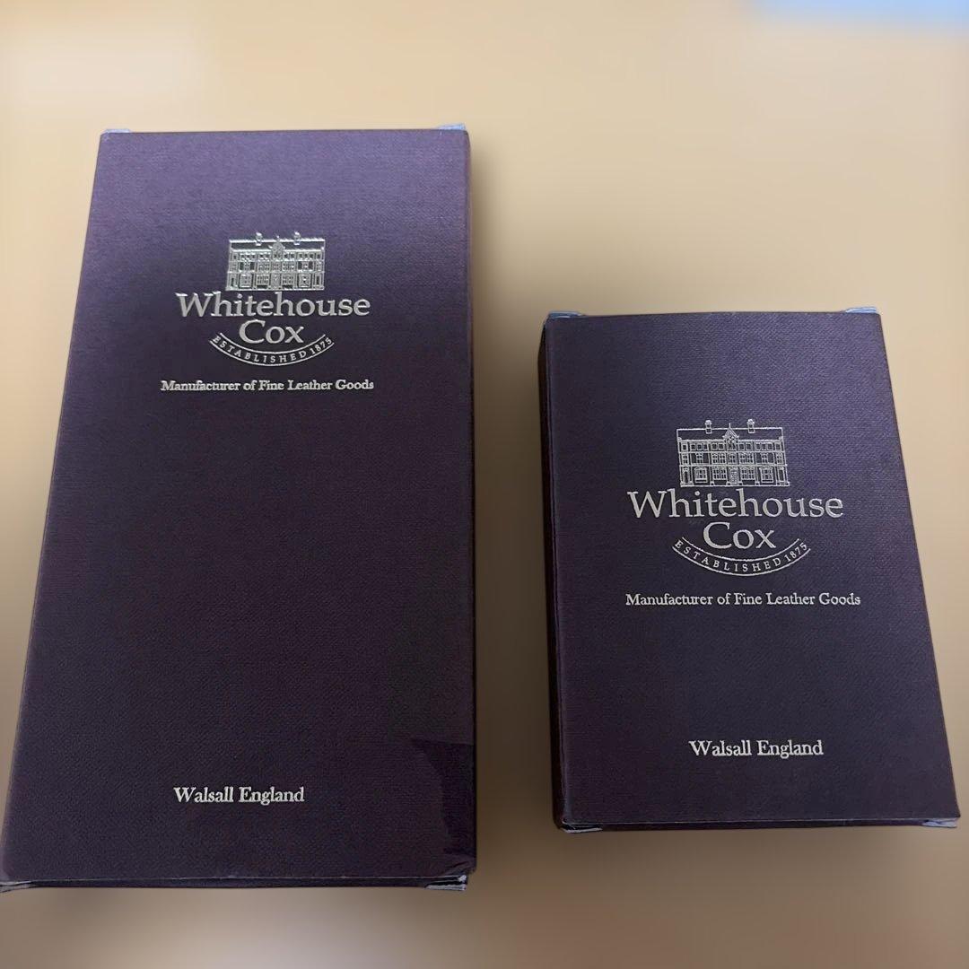 ねぢまきどり さん専用　Whitehouse Cox 紫色 三つ折り財布