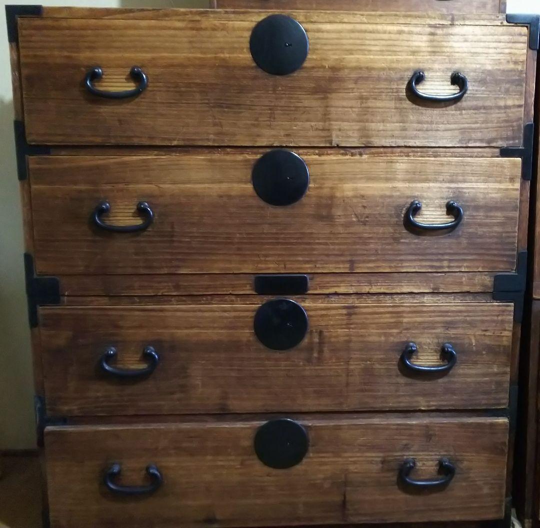 昭和レトロな箪笥　 四段　アンティーク