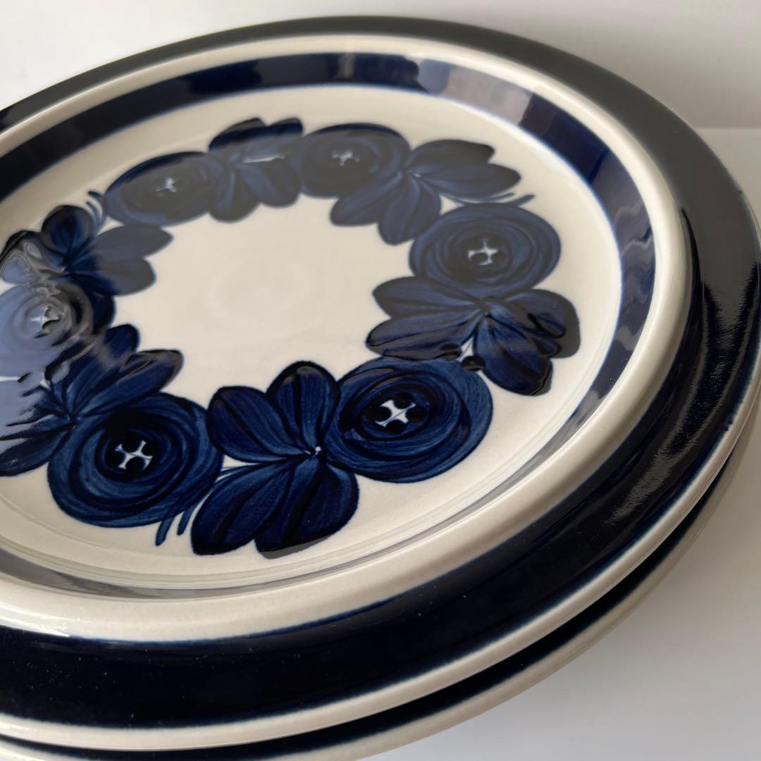 ARABIA アネモネ 大皿 33cm 2枚セット