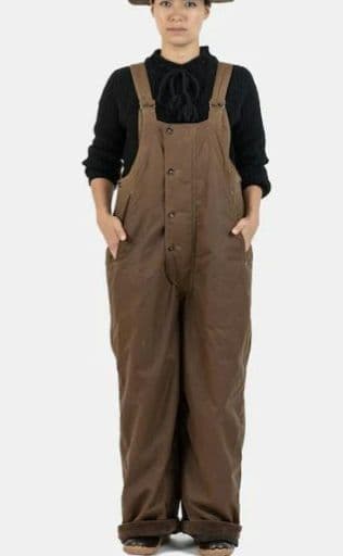 専用！ オイルドコットンの908オーバーオール
