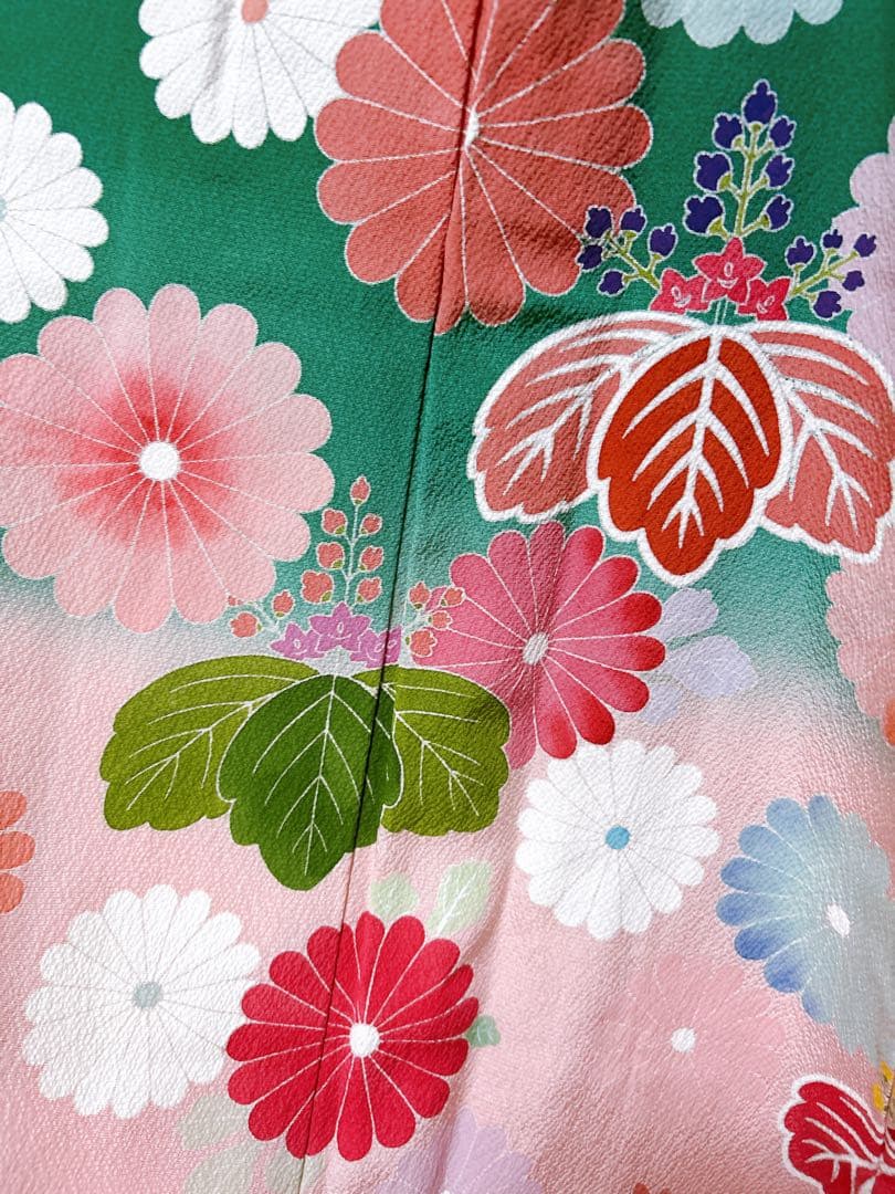 お買い得セット♡七五三　7歳　女の子　フルセット　一式　緑