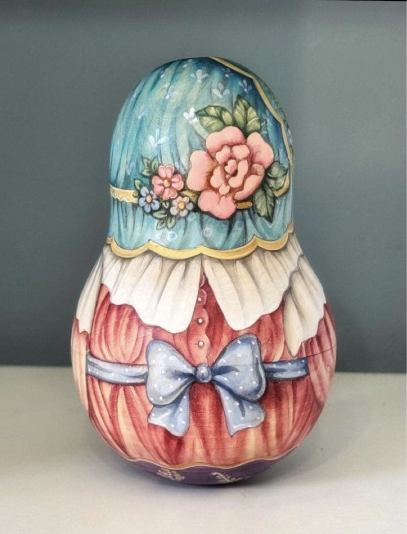 ロシア雑貨☆起き上がりこぼし♪『Doll』イリーナ作 マトリョーシカ
