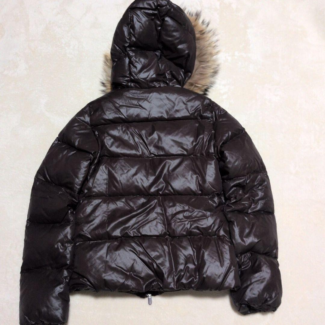 美品✨️デュベティカ DUVETICA アダラ ダウン 濃茶 ラクーンファー