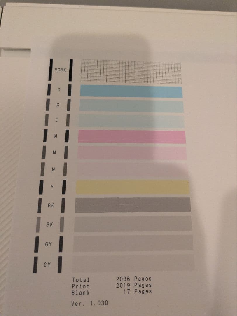 Canon PIXUS TS 8530 2040枚印刷 N8010