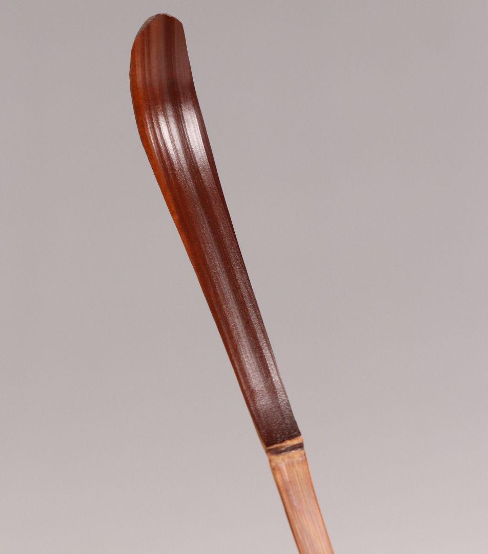 【CM85】茶道具 古賀健蔵(竹世) 源順 三十六歌仙「月浪」竹茶杓 和歌