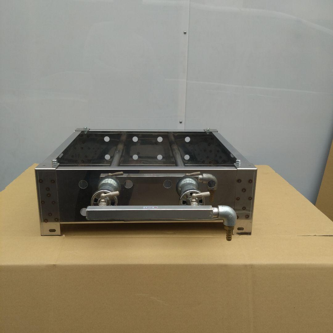 新品 石焼きいも 鉄釜 49800円 ガスグリラーセット 送料無料 やき芋 祭り