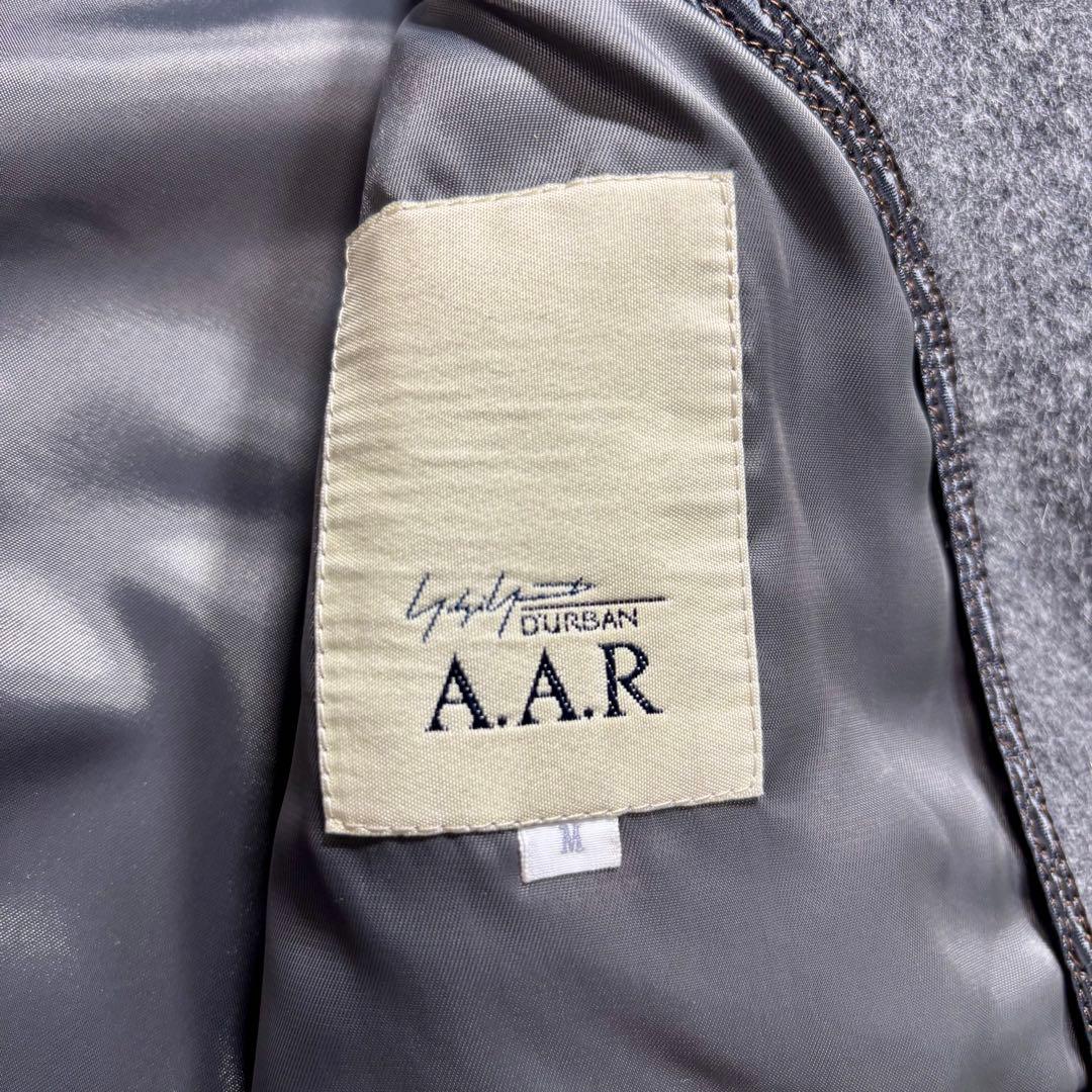 A.A.R ヨウジヤマモト DURBAN ステンカラーコート アンゴラ グレー