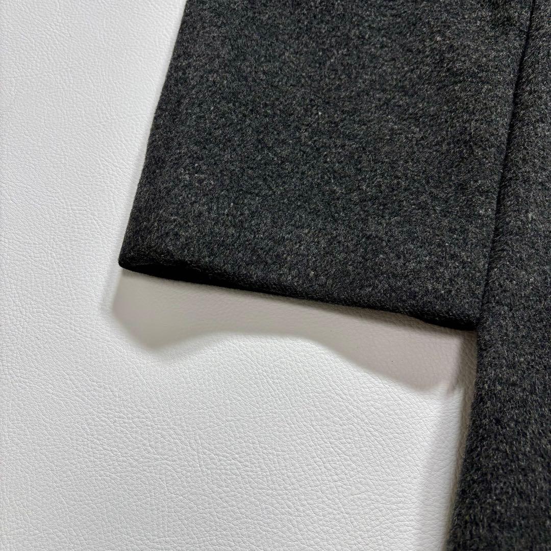 A.A.R ヨウジヤマモト DURBAN ステンカラーコート アンゴラ グレー