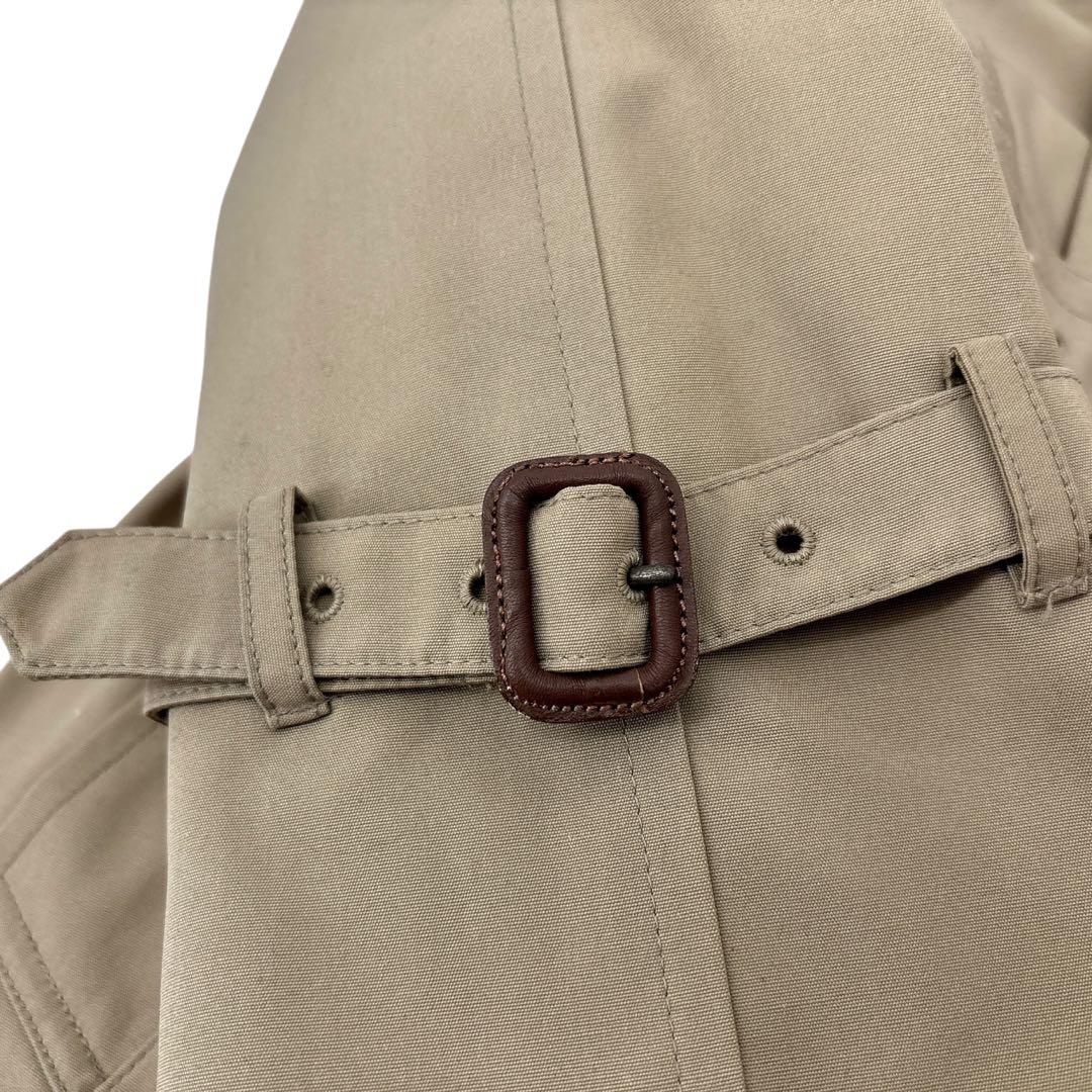 【極美品】ブルックスブラザーズ トレンチコート ライナー　ダブル　ロング　つけ襟