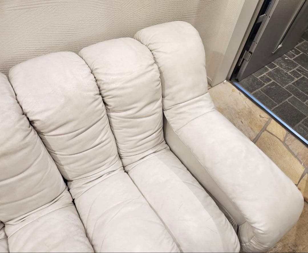 最高級 mobilia製 スネークソファセット 17連　組み換え　本革