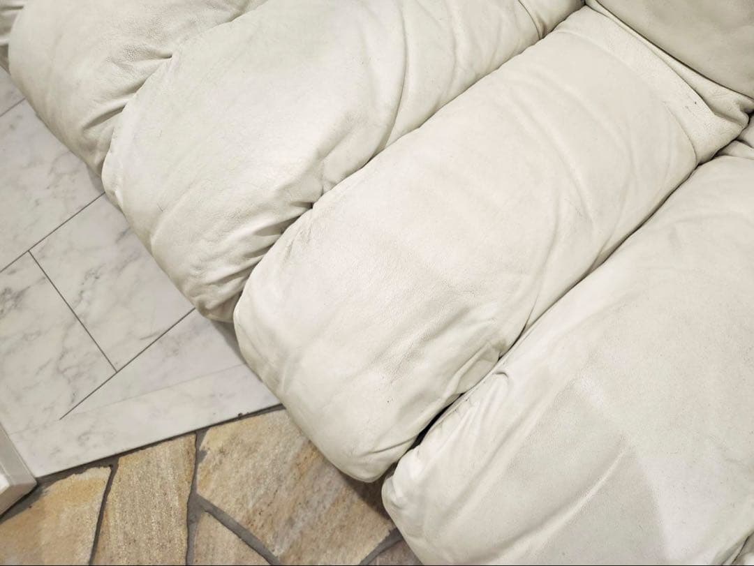 最高級 mobilia製 スネークソファセット 17連　組み換え　本革