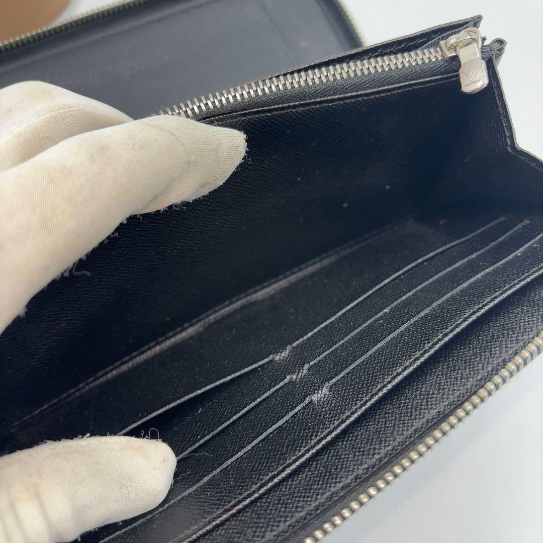 美品　ルイヴィトン　ダミエ　グラフィット　ジッピー　オーガナイザー　長財布　69