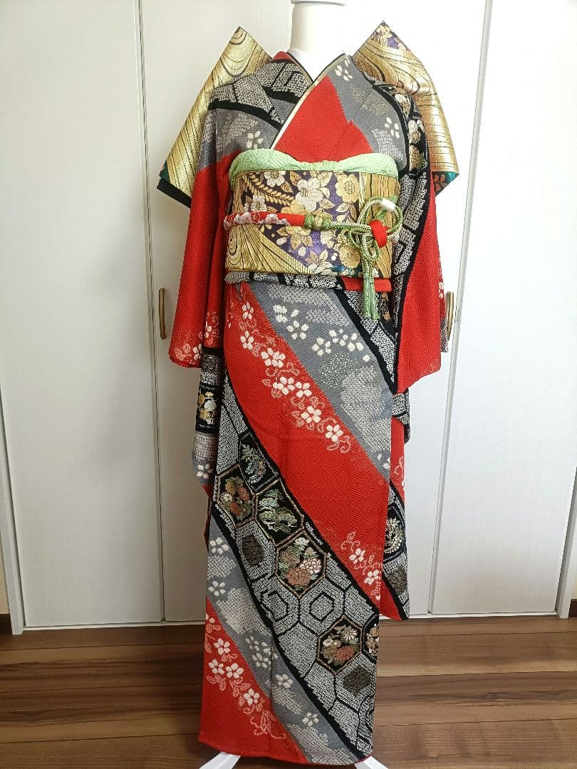 大幅値下げ　正絹振袖　フルセット　成人式　卒業式