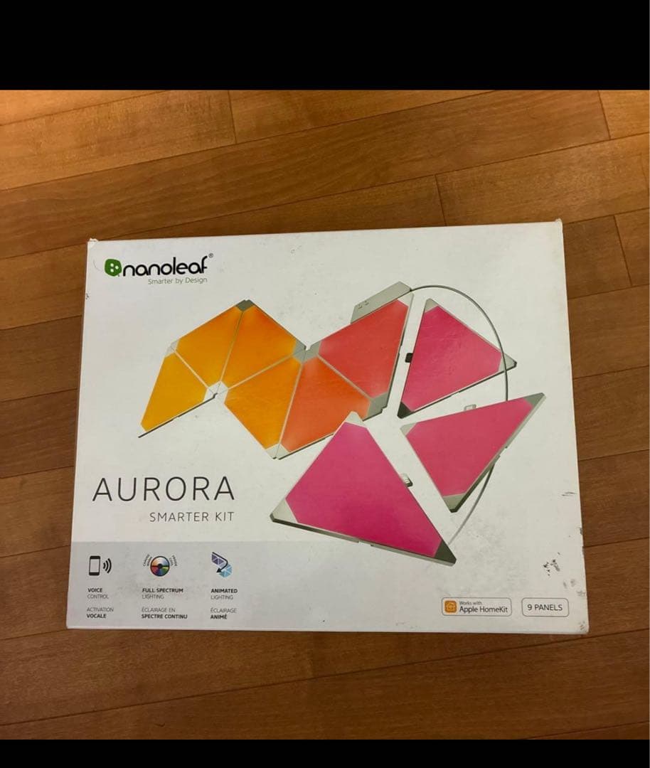 nanoleaf Aurora Smarter Kit 9パネル