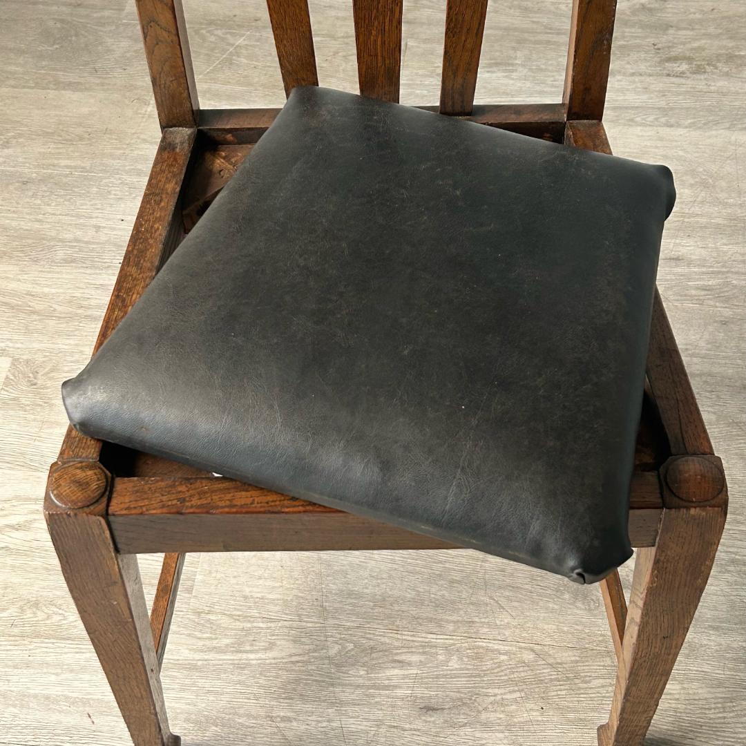 イギリス アンティーク 家具 ダイニング チェア オーク　椅子 英国 404A1