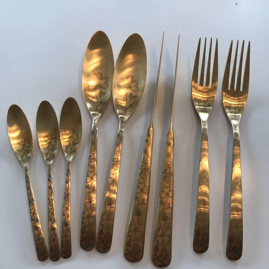 ポルトガル製ナイフ、フォーク、スプーンセット