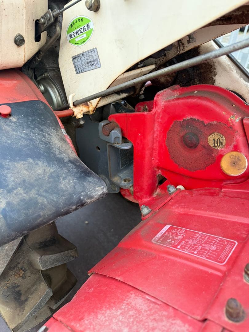 ト*ん様 エンジン好調！セルスタート ヤンマー YA85 耕うん機 ディーゼルエ