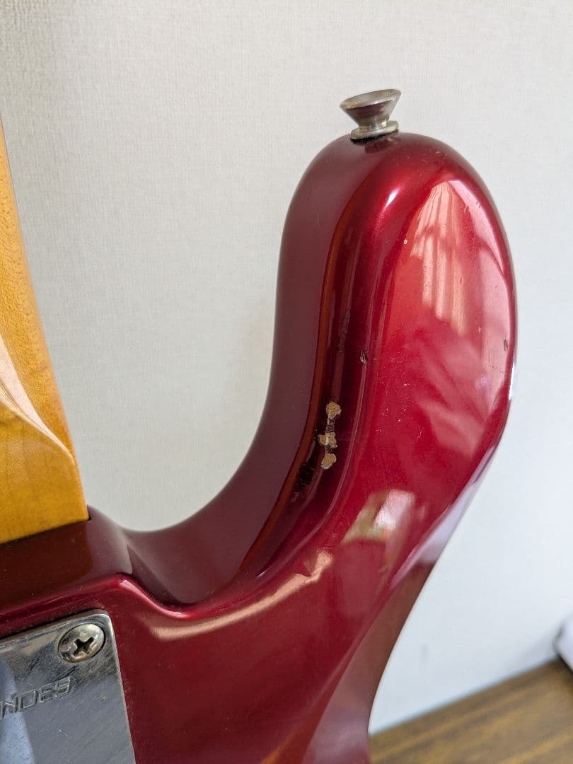 【ジャンク品】 フェルナンデス エレキベース 赤